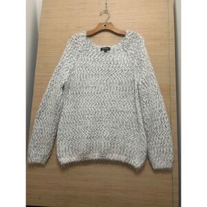 Buffalo David Bitton Cozy Knit‎ Sweater Women's XL Grey Textured Tunic